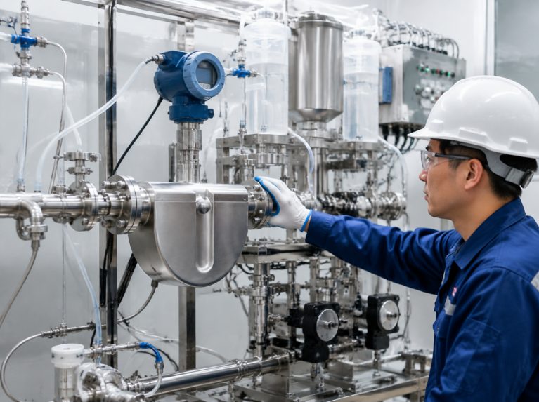 宁波科里奥利液体质量流量计